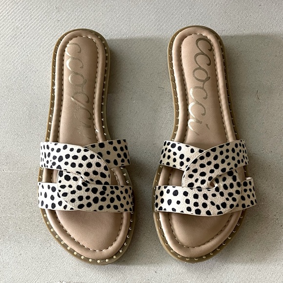CCOCCI Shoes - NIB Cheetah Sandals